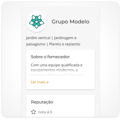 Exemplo de oportunidade disponível para compra
